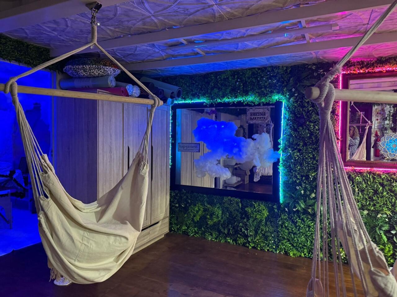 HappiSpace styled for a candlelit evening event, Fairmount